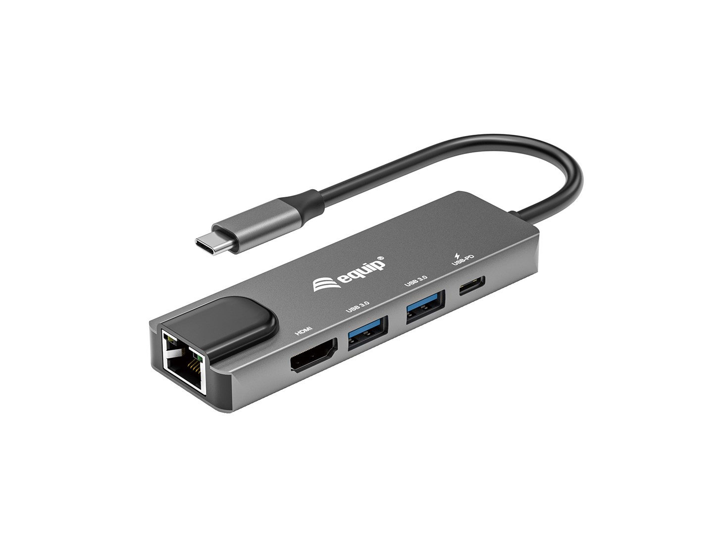 EQUIP  USB-C 5 in1 Multifunction Adapter