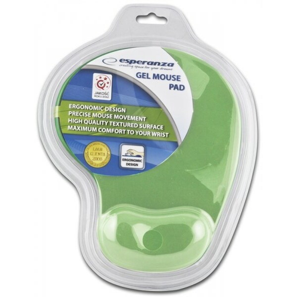Esperanza  Mouse Pad Gel EA137G Green