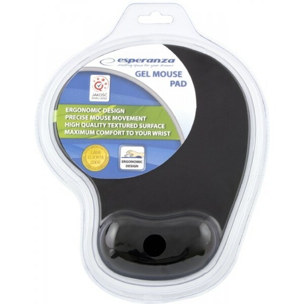 Esperanza  GEL MOUSE PAD EA137K BLACK