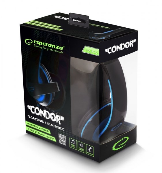 Esperanza  EGH300B Headset Wired Head-band Gaming