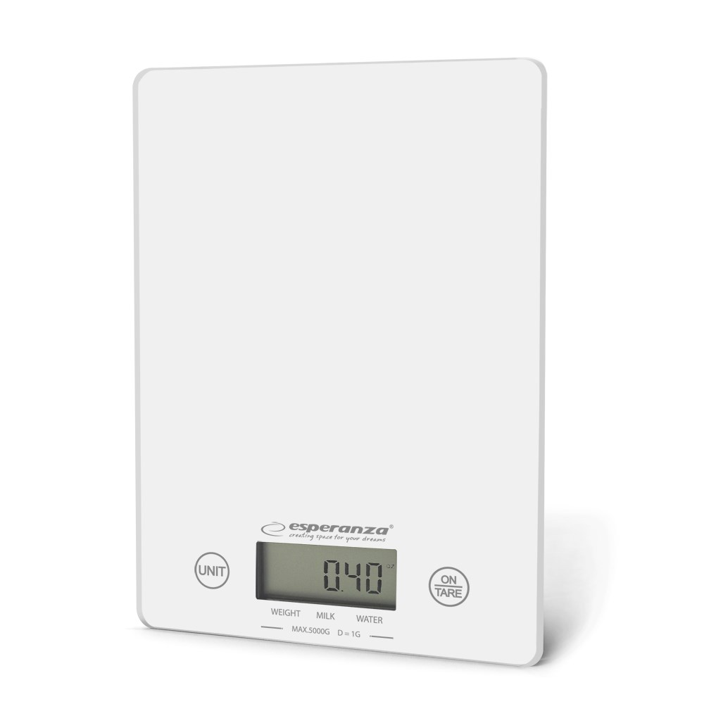 Esperanza Digital Kitchen Scale LEMON WHITE