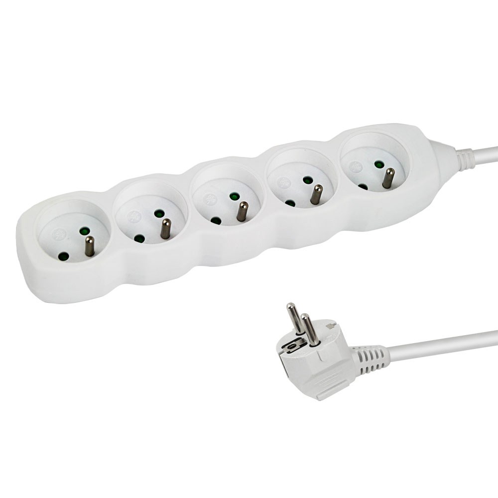 Esperanza ELK207W Power strip 5GN/1.5M