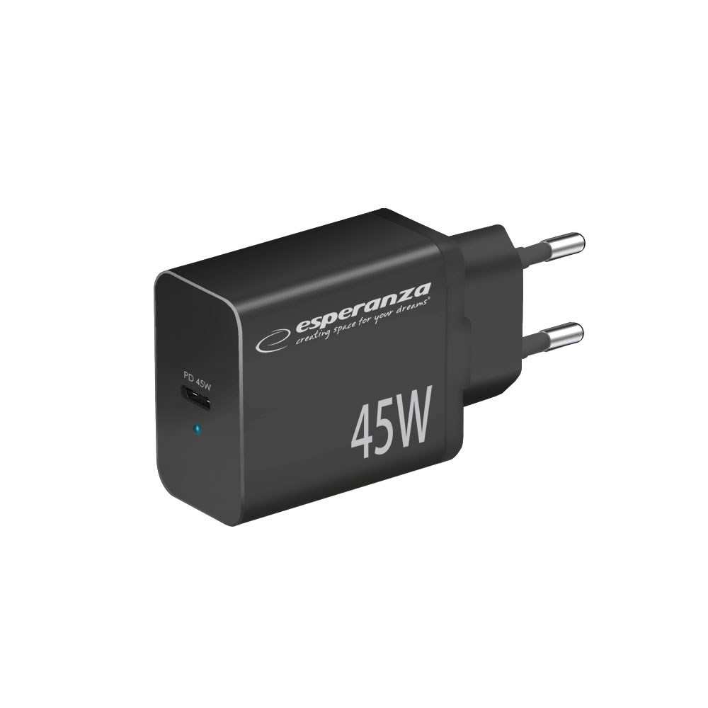 Esperanza  EZC108K mains charger 45W Black