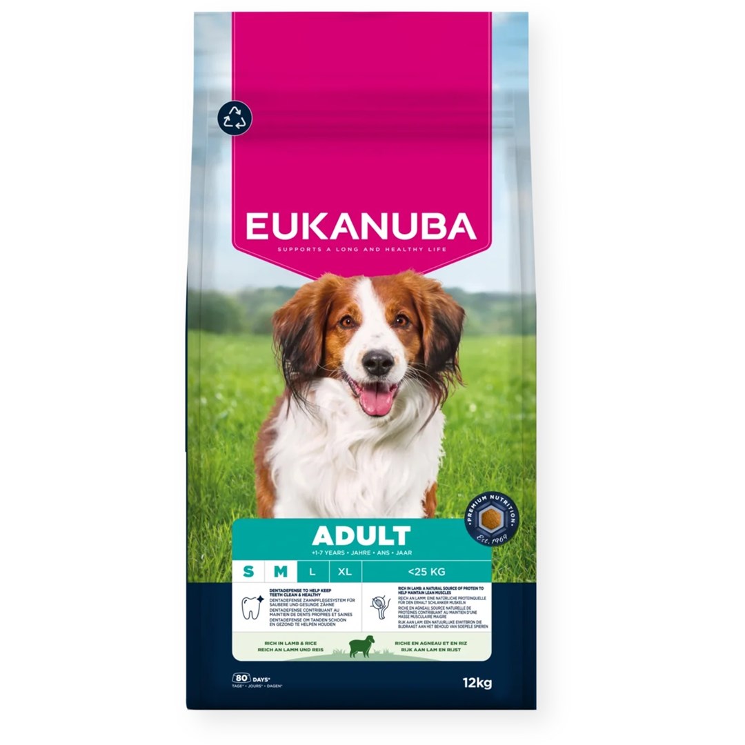 EUKANUBA  Adult Small/Medium Rich in lamb