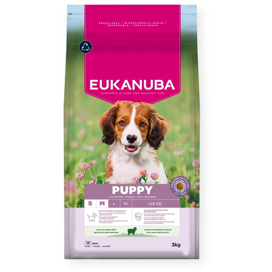 EUKANUBA Puppy Small/Medium Lamb & Rice