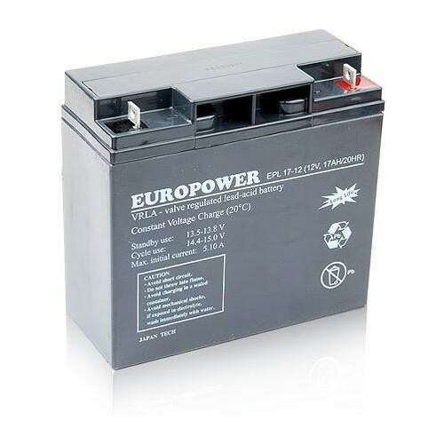 EuroPower  EPL Series AGM Battery 12V