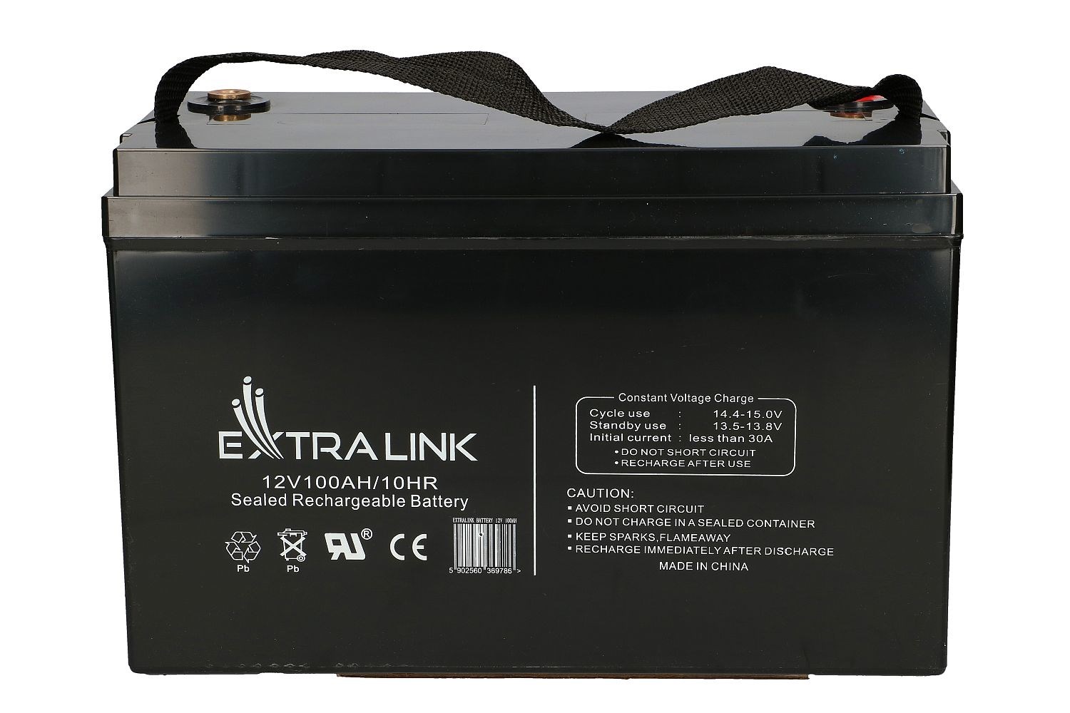 Extralink  Accumulator AGM 12V 100Ah maintenance