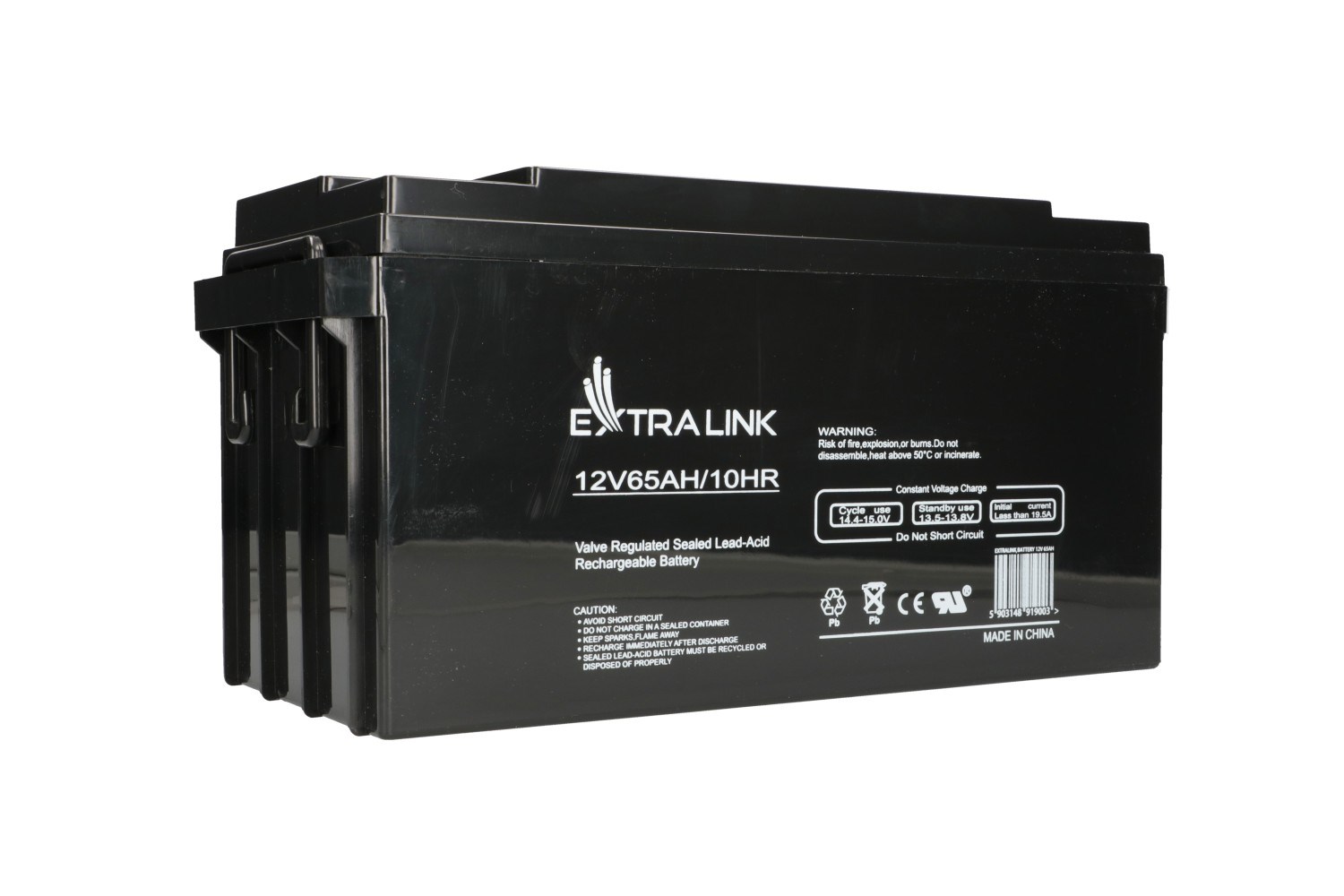 Extralink  AGM 12V 65Ah | Accumulator