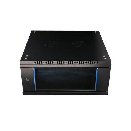 Extralink  Wall cabinet 4U 600x600 black