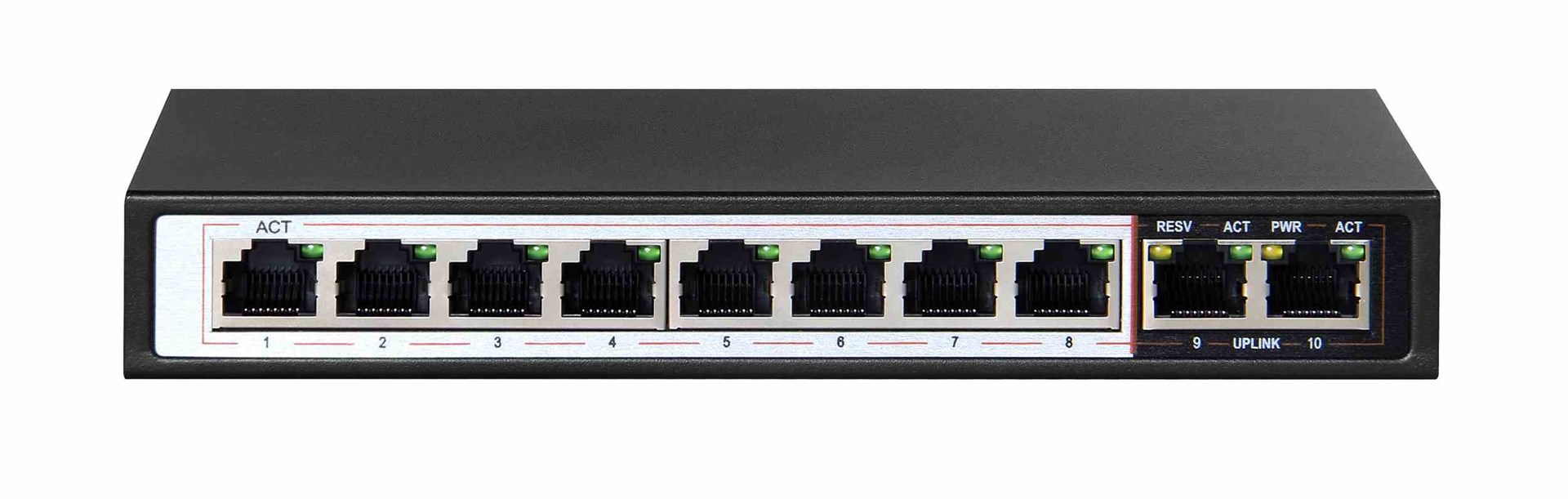 Extralink PoE Switch CERES 8x 100Mb/s