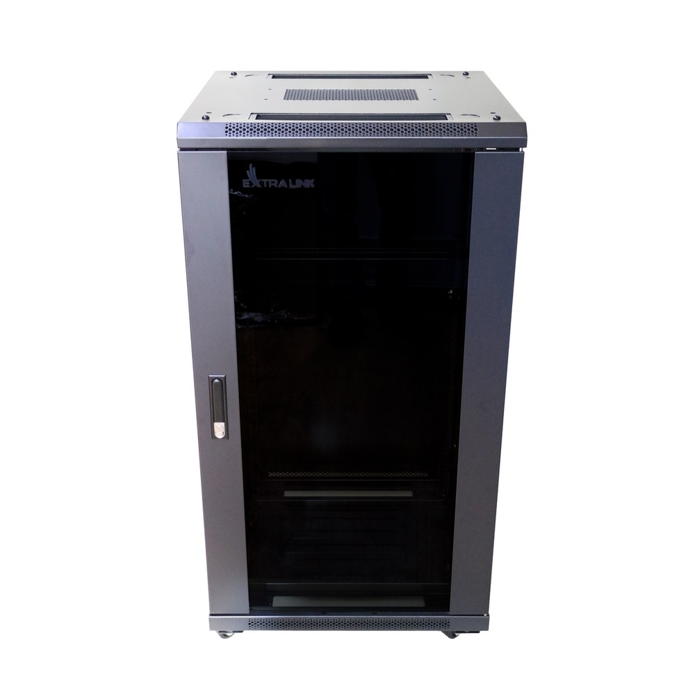 Extralink Rackmount cabinet 22U 600x800 Black