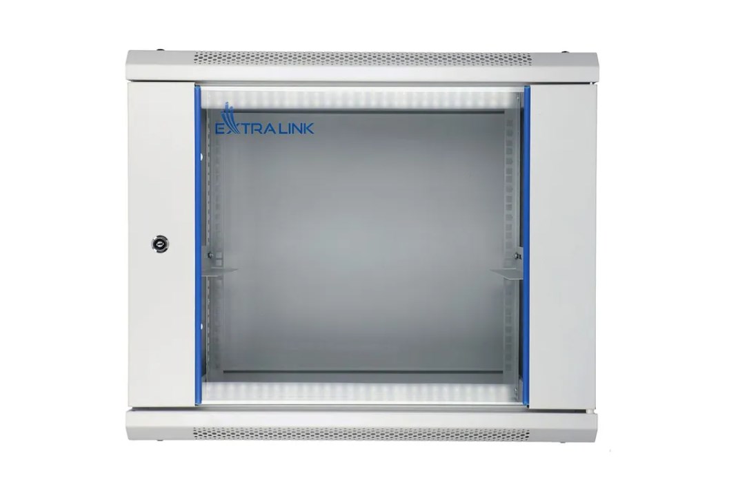 Extralink  Rackmount cabinet 9U 600x600 Gray