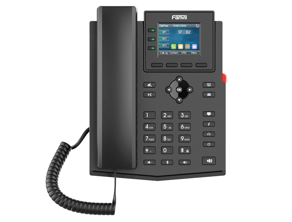 Fanvil X303-2 IP phone Black 4