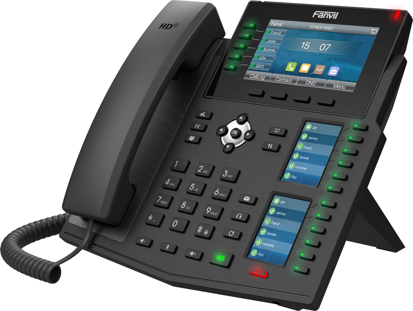 Fanvil X6U V2 IP phone Black
