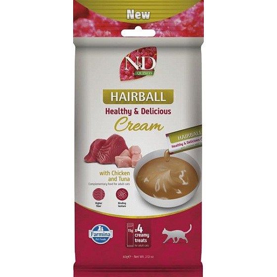 Farmina N&D Quinoa Cat Hairball Cream