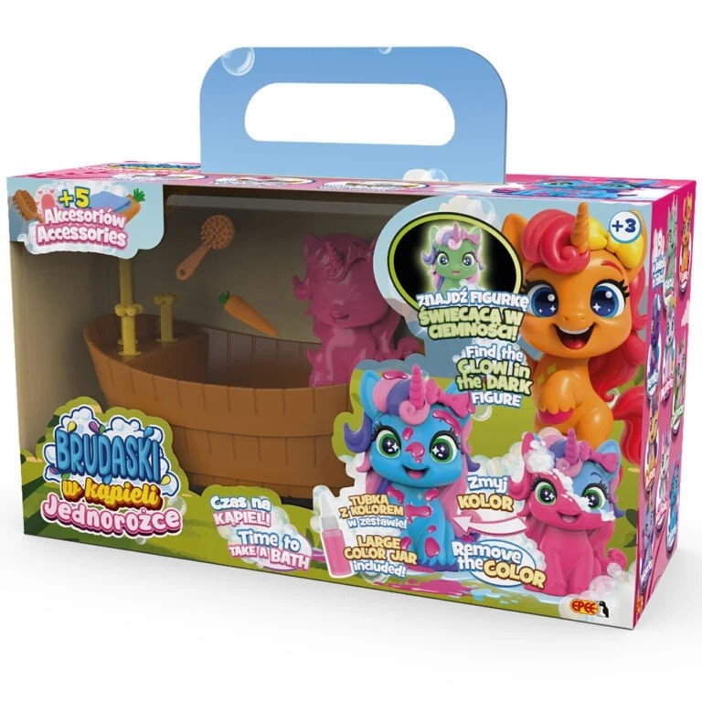 Epee  Figures Muddy pets Unicorns Bathroom