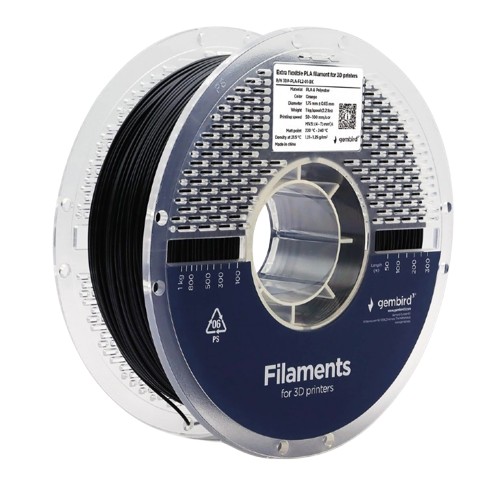 Gembird  Filament extra flexible PLA, 1