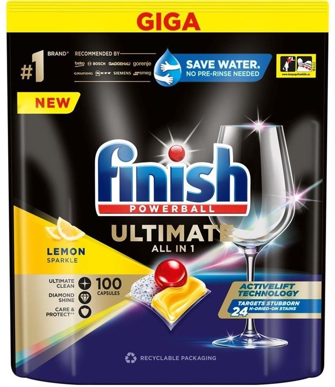 Finish  Tabletki do zmywarki Powerball Ultimate
