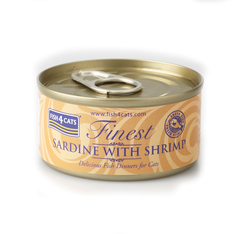 FISH4DOGS FISH4CATS Sardine with shrimp -