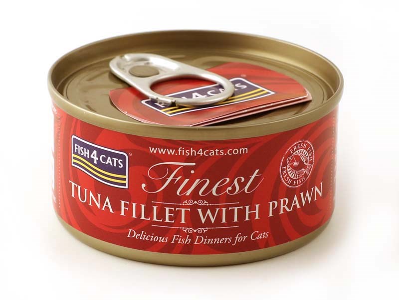 FISH4DOGS FISH4CATS Tuna fillet with prawn