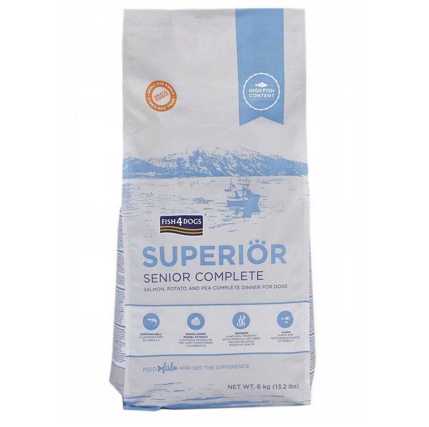 FISH4DOGS Superior Senior Complete Salmon -