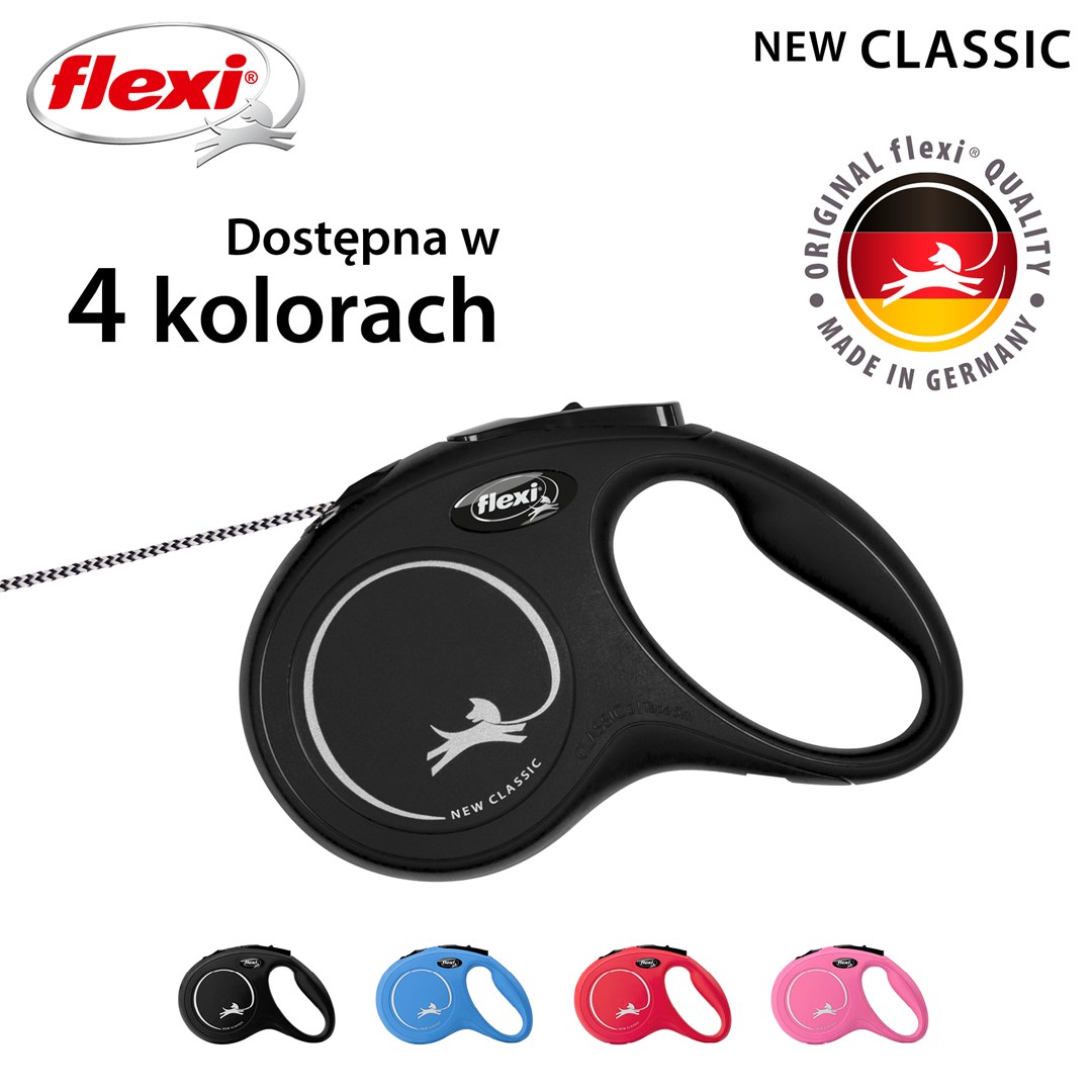 Flexi New CLASSIC 8 m Black