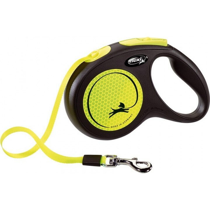 Flexi  New Neon M - retractable