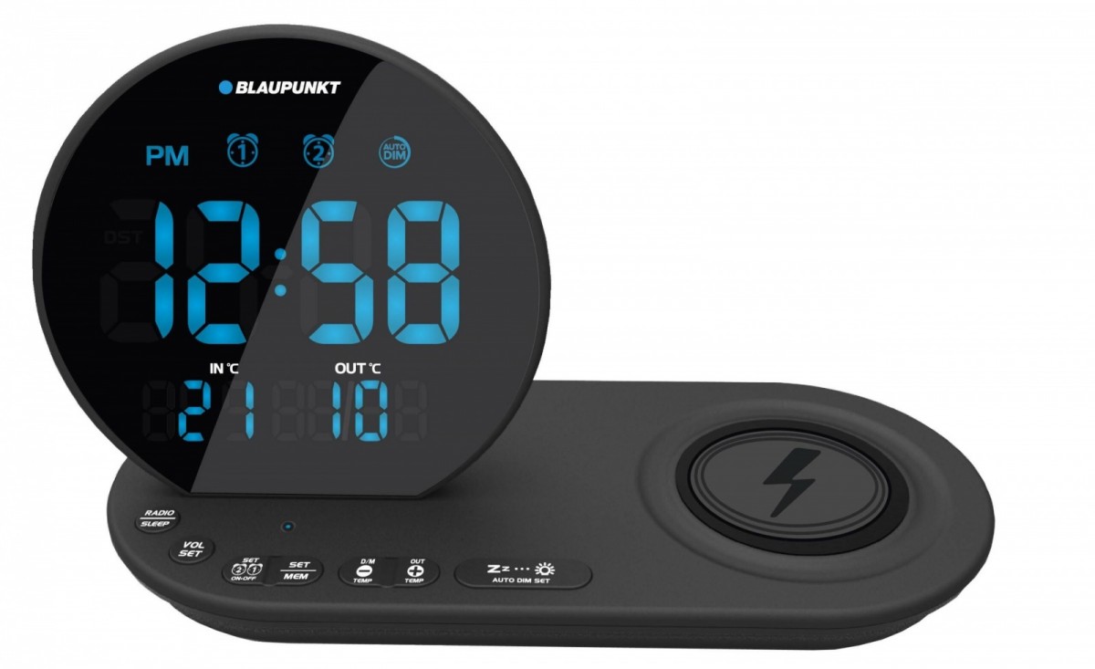 Blaupunkt  FM PLL clock radio/ALARM/USB/CR85BK CHARGE/Wireless