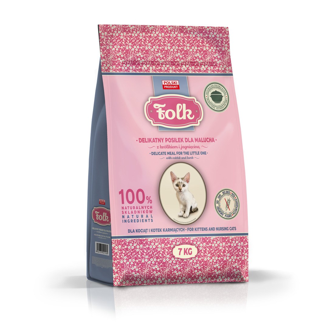 Folk  Gentle meal for kittens with
