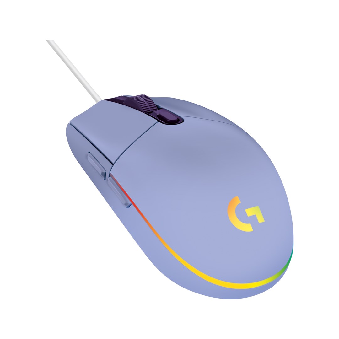 LOGITECH G203 LIGHTSYNC GAMING MOUSE/LILAC EMEA