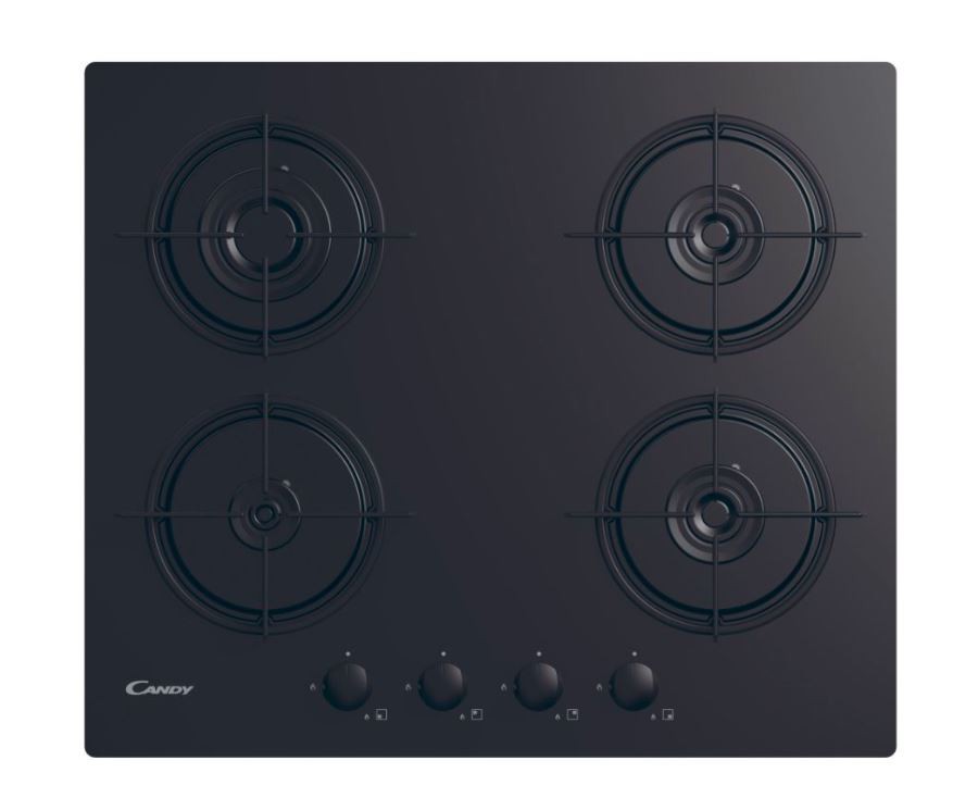 Candy  Gas/glass hob black CVW6BB |