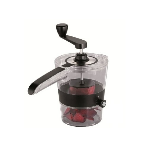 GEFU  Spiralfix slicer Manual Black, Transparent