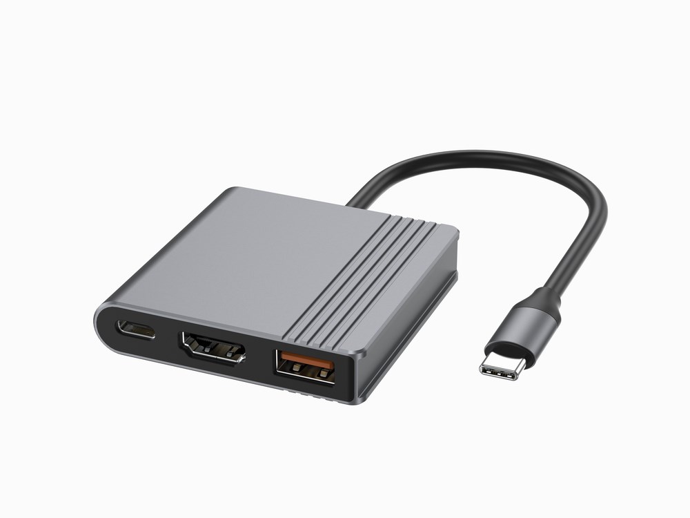Gembird  A-CM-COMBO3-05 USB Type-C 3-in-1 multi-port