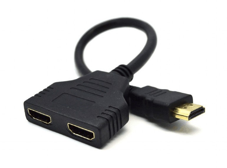 Gembird  Dual port passive splitter HDMI