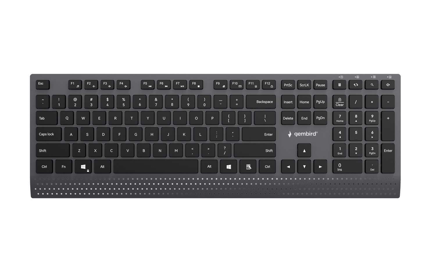 Gembird KB-MCH-06 Slim wired multimedia keyboard