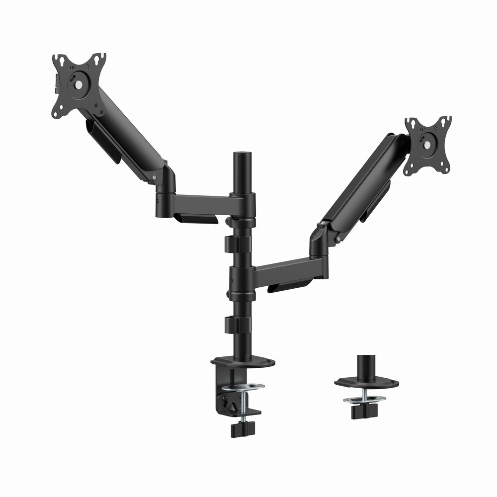 Gembird  MA-DA2P-02 Adjustable desk 2-display mounting