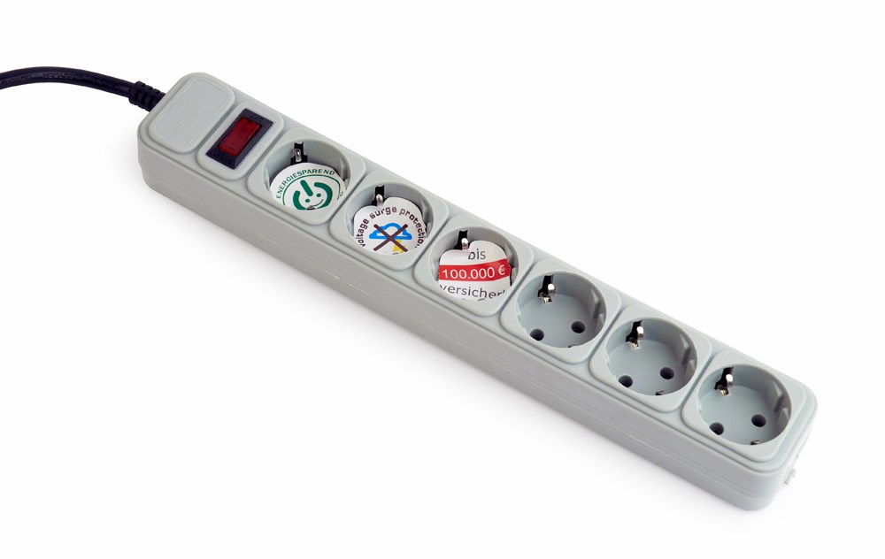 Energenie Gembird SPG6-B-6C power extension 1