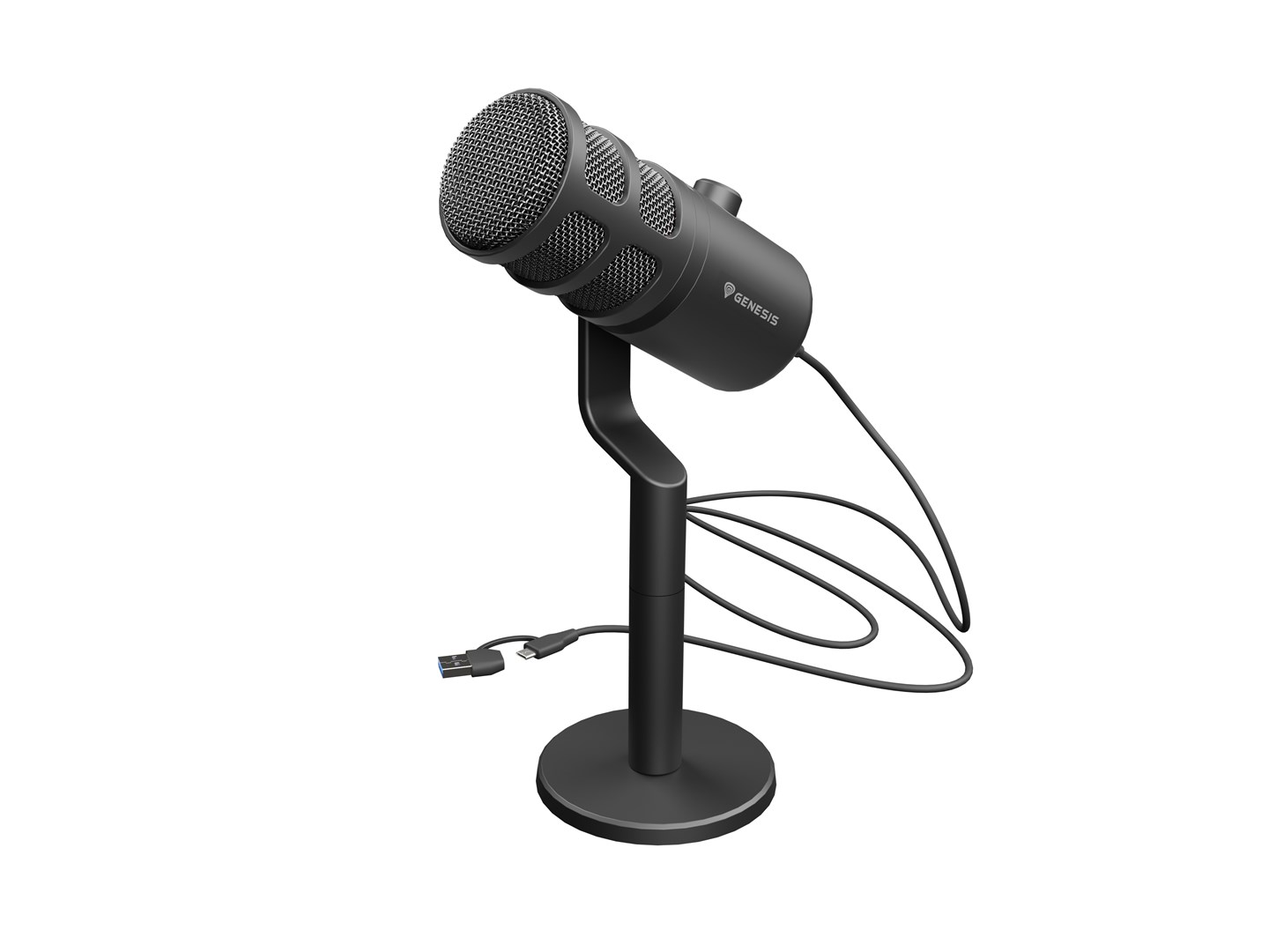 GENESIS  Radium 350D Black PC microphone