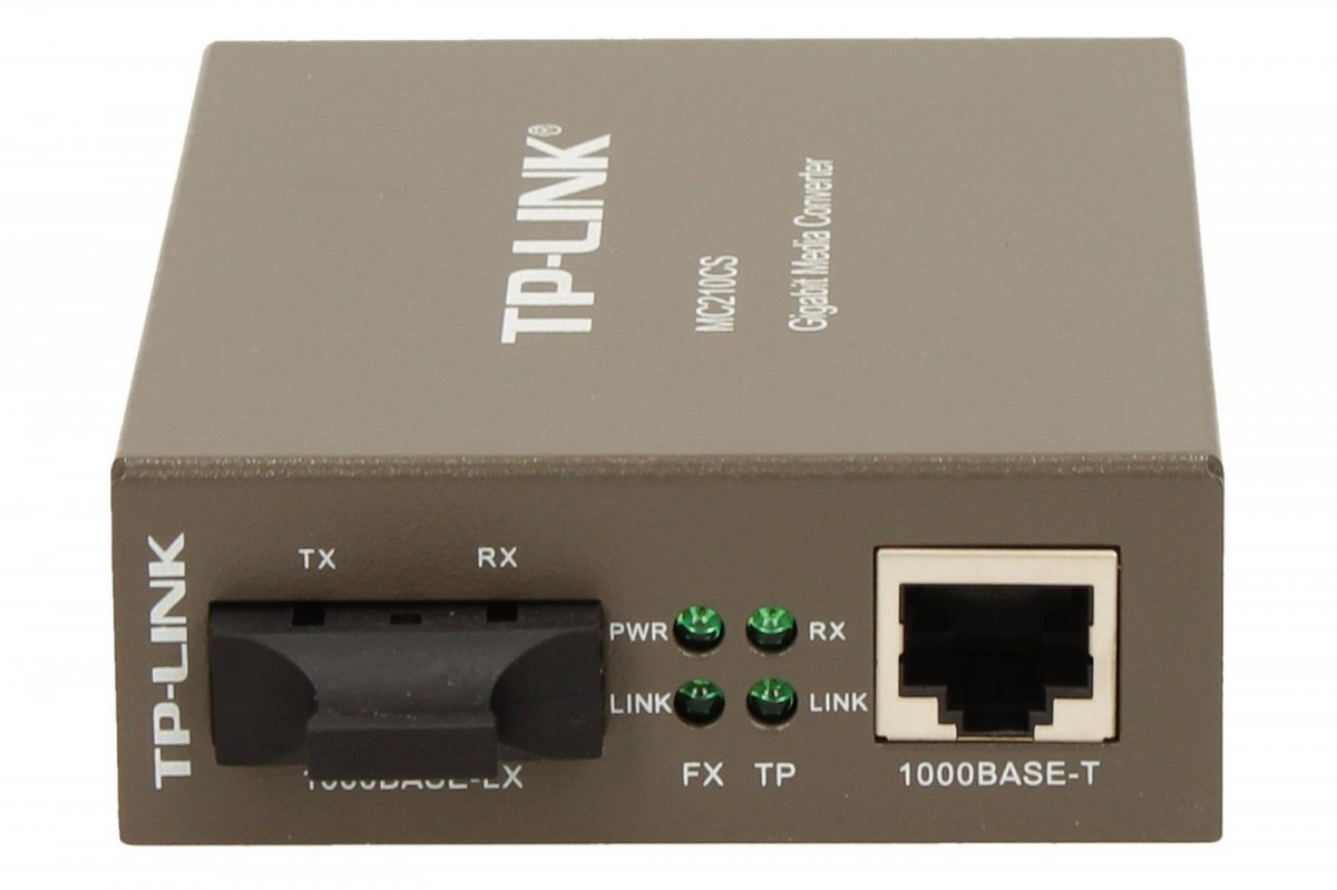 TP-LINK Gigabit Ethernet Media Converter MC210CS