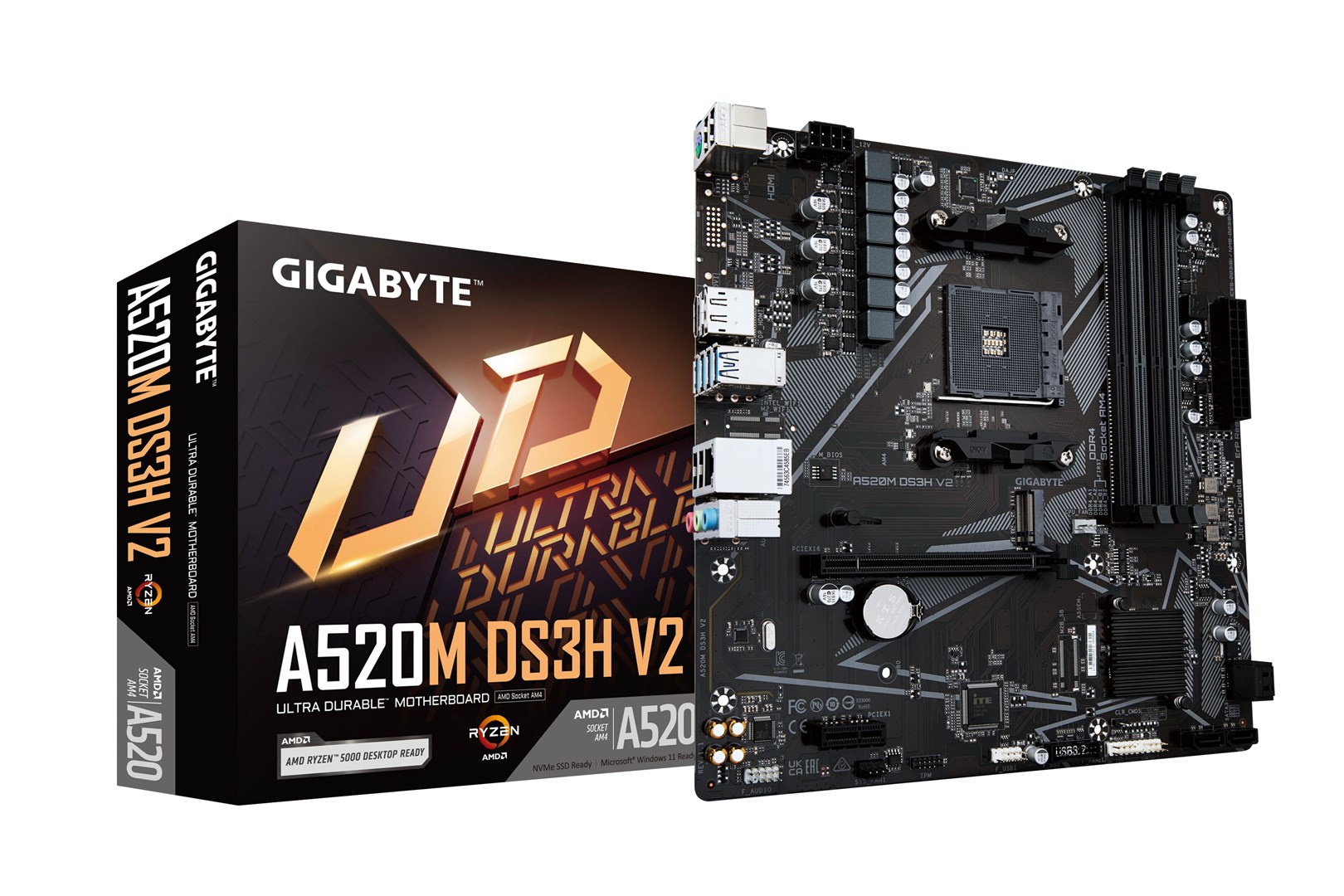 GIGABYTE A520M DS3H V2 Motherboard -