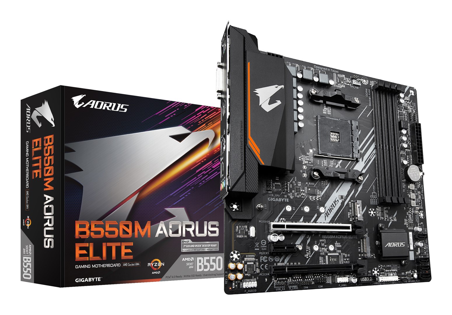 GIGABYTE B550M AORUS ELITE Socket AM4