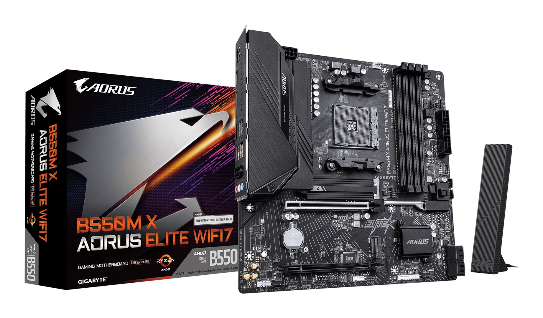 GIGABYTE B550M X AORUS ELITE WIFI7