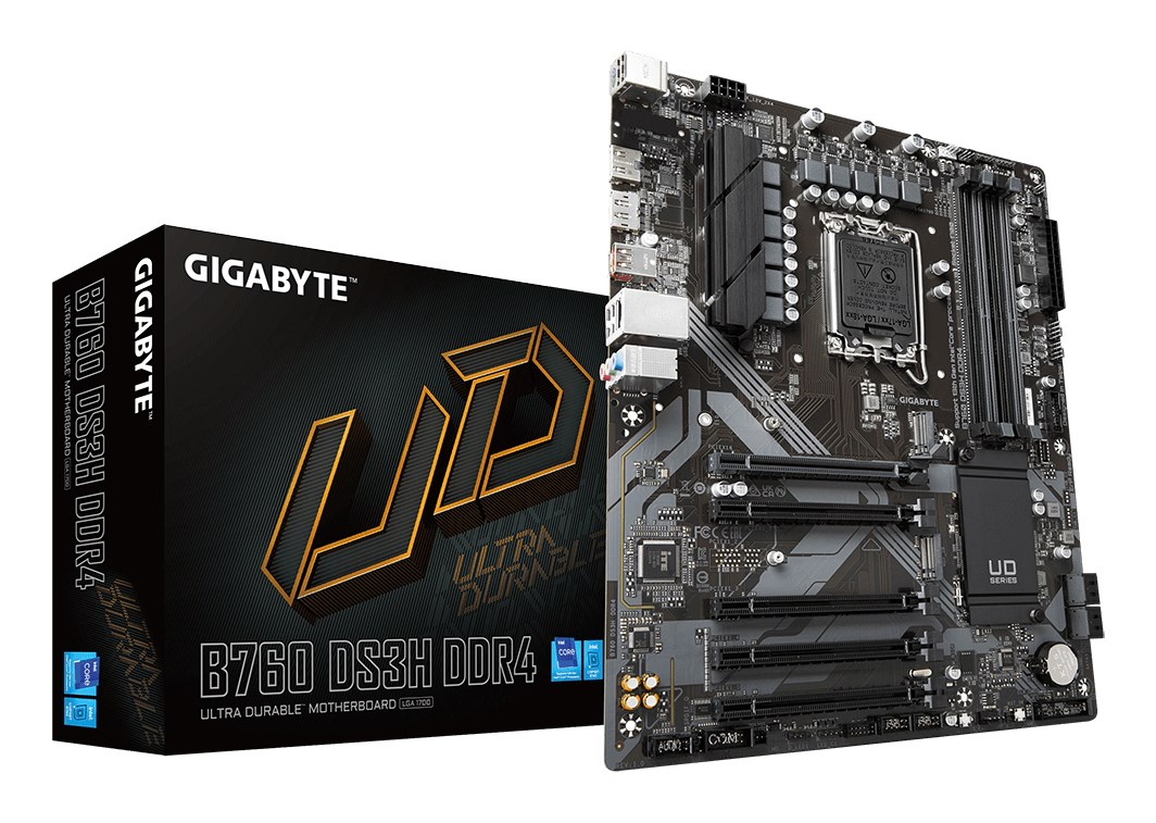 GIGABYTE  B760 DS3H DDR4 Motherboard -