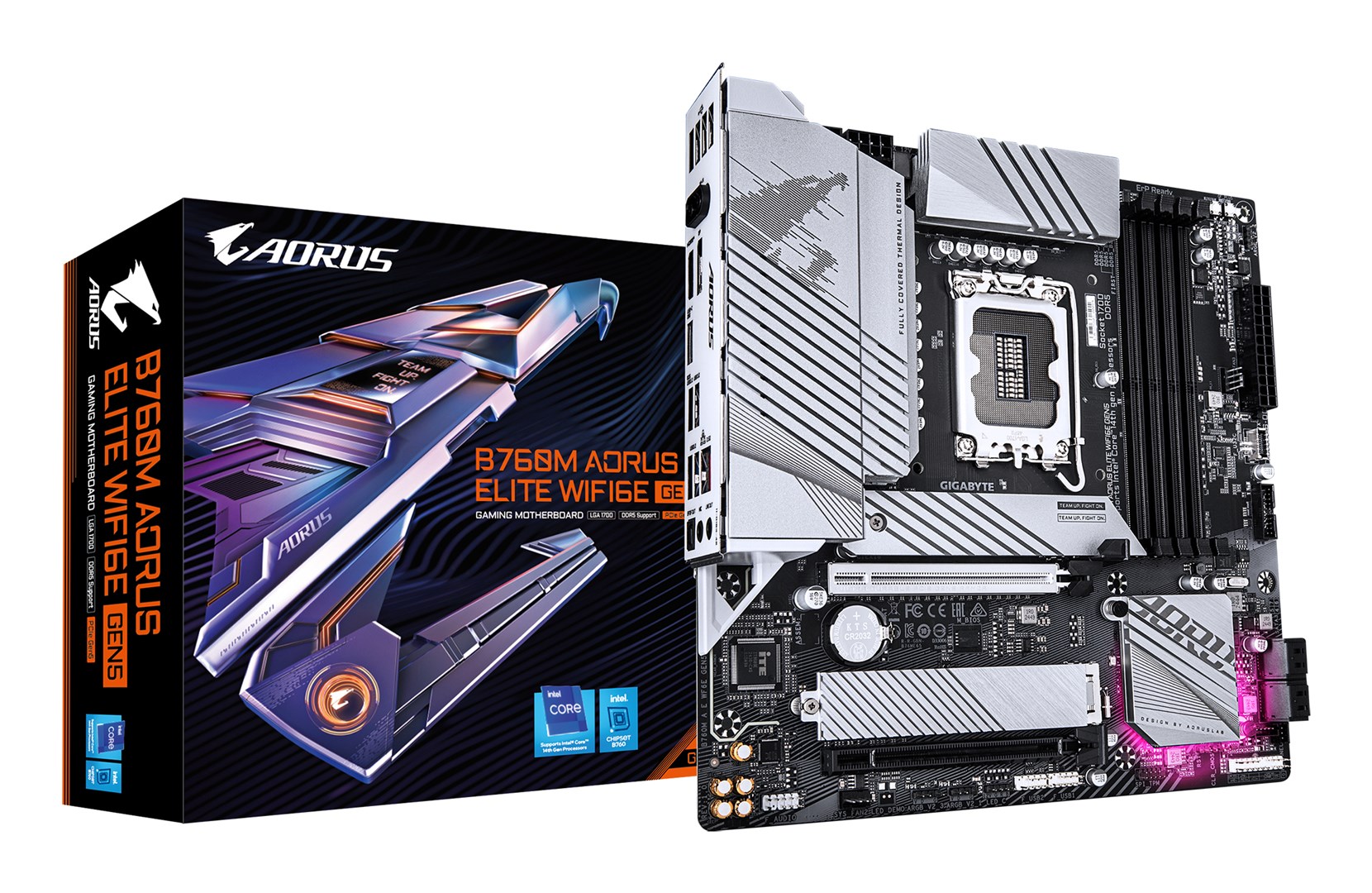 GIGABYTE  B760M AORUS ELITE WIFI6E GEN5