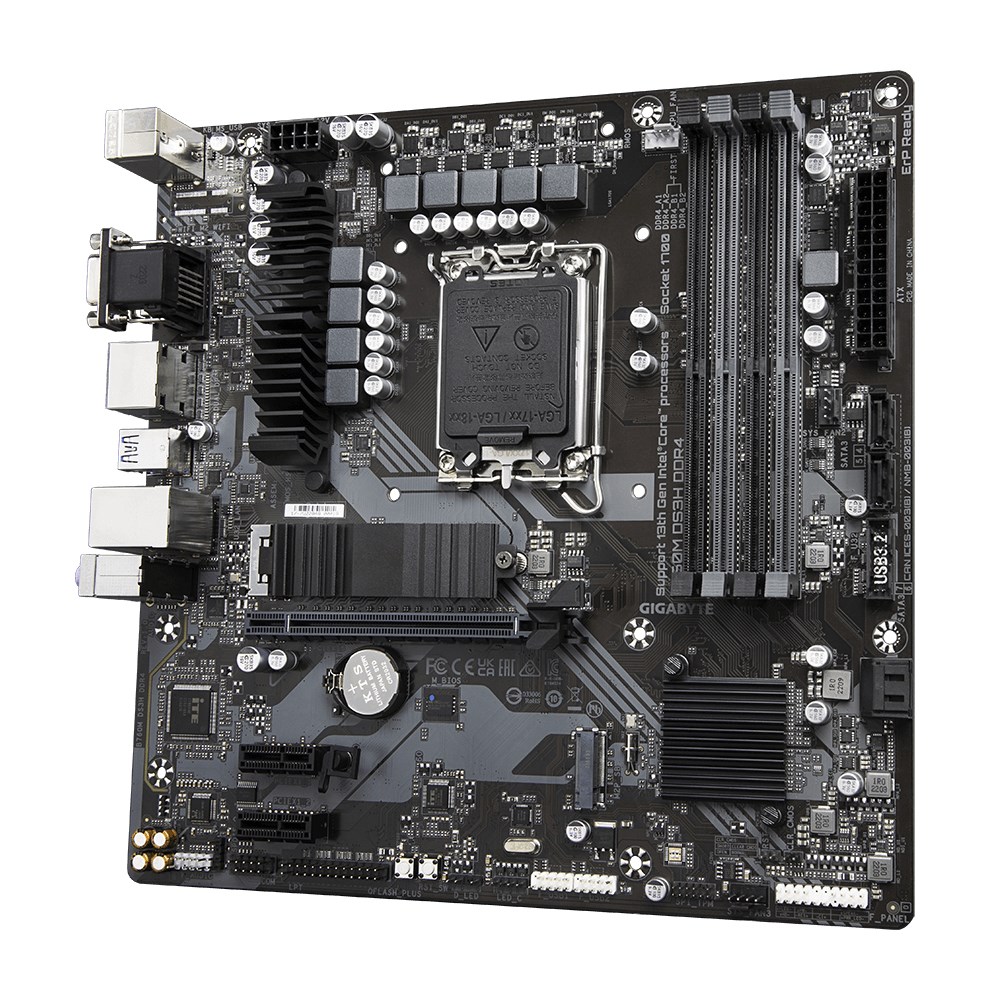 GIGABYTE  Motherboard B760M DS3H DDR4 s1700