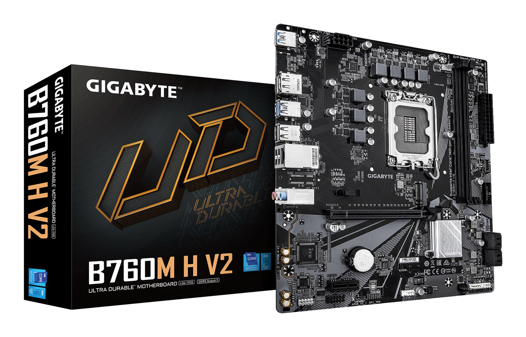 GIGABYTE B760M H V2 Motherboard -