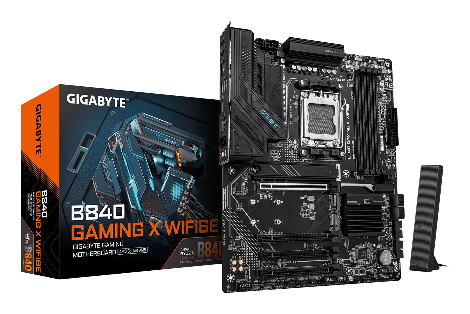 GIGABYTE B840 GAMING X WIFI6E Motherboard