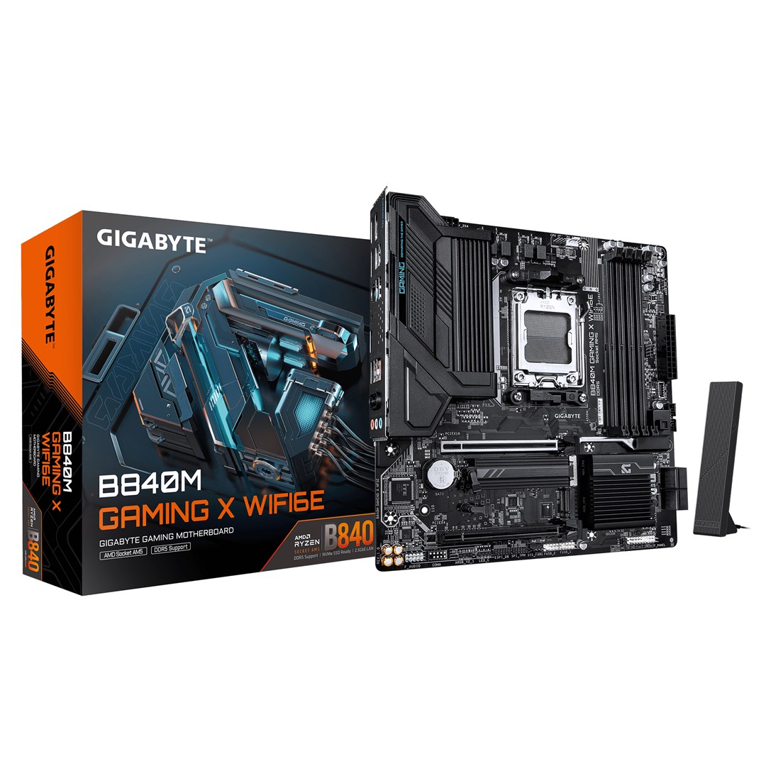 GIGABYTE  B840M GAMING X WIFI6E Motherboard