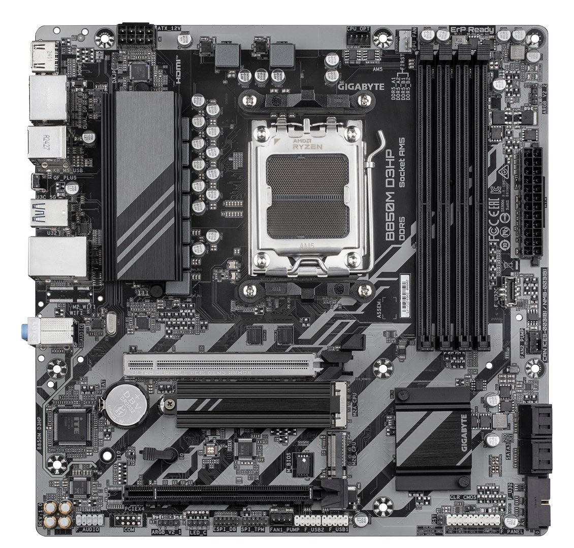 GIGABYTE  B850M D3HP Motherboard - AMD