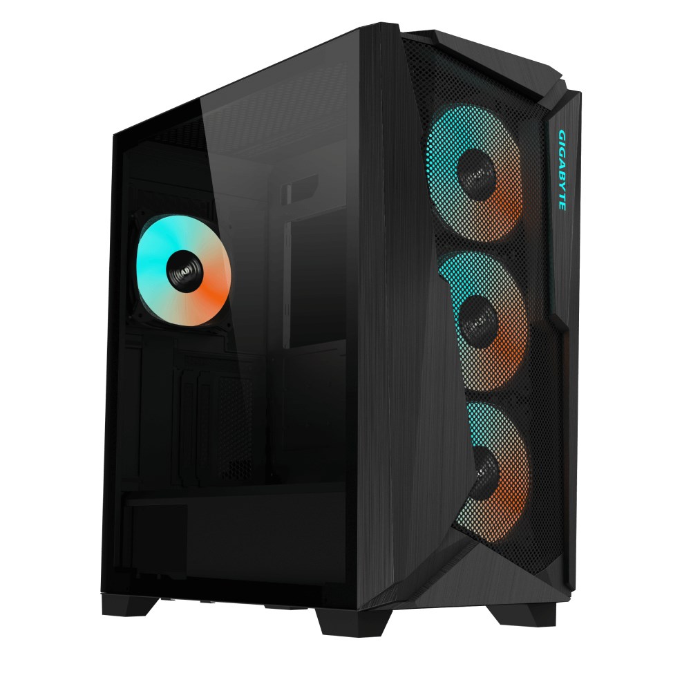 GIGABYTE  C301 GLASS Midi Tower Black